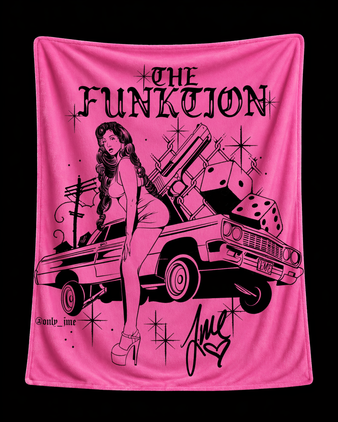 Pink Funktion Blanket