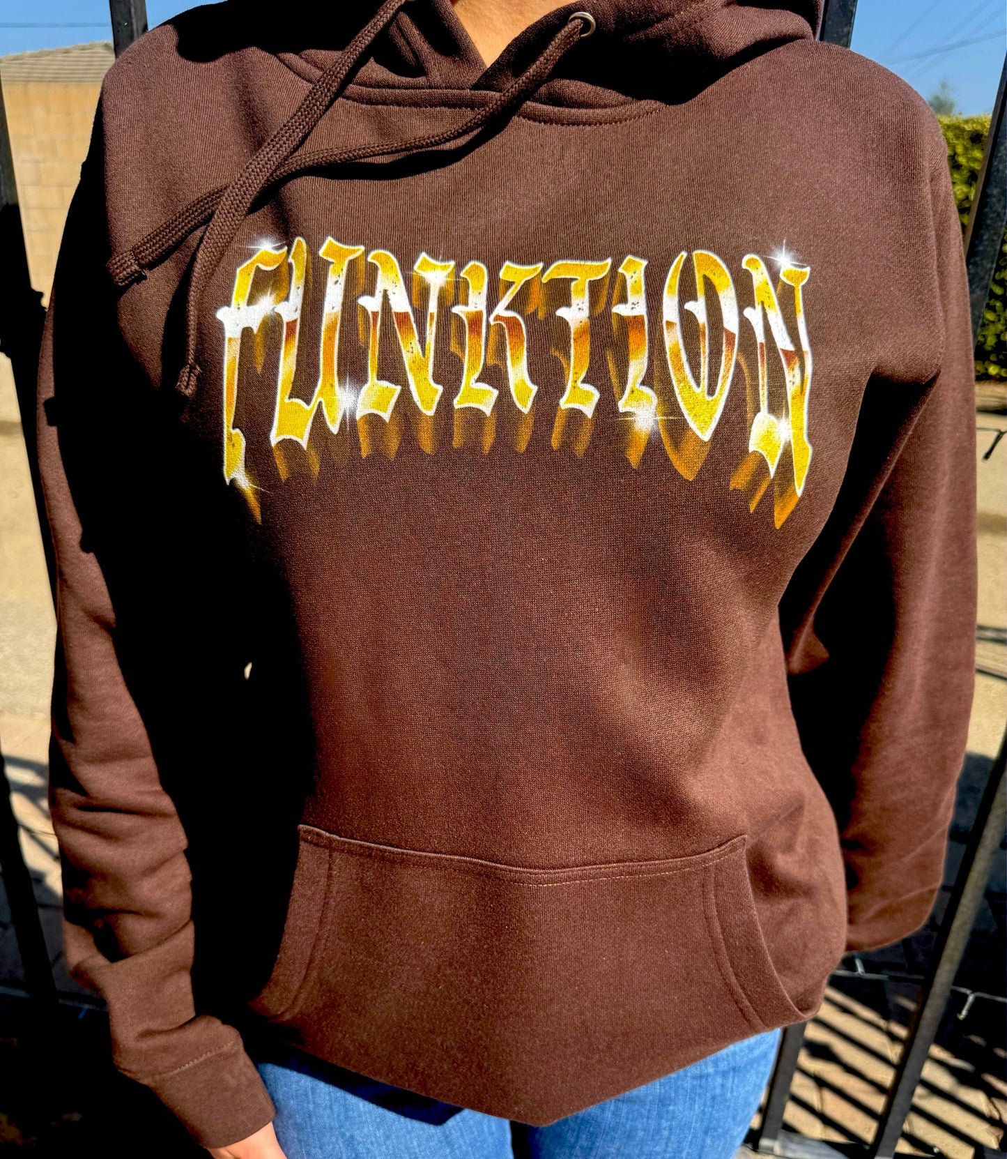 Brown Funktion Hoodie